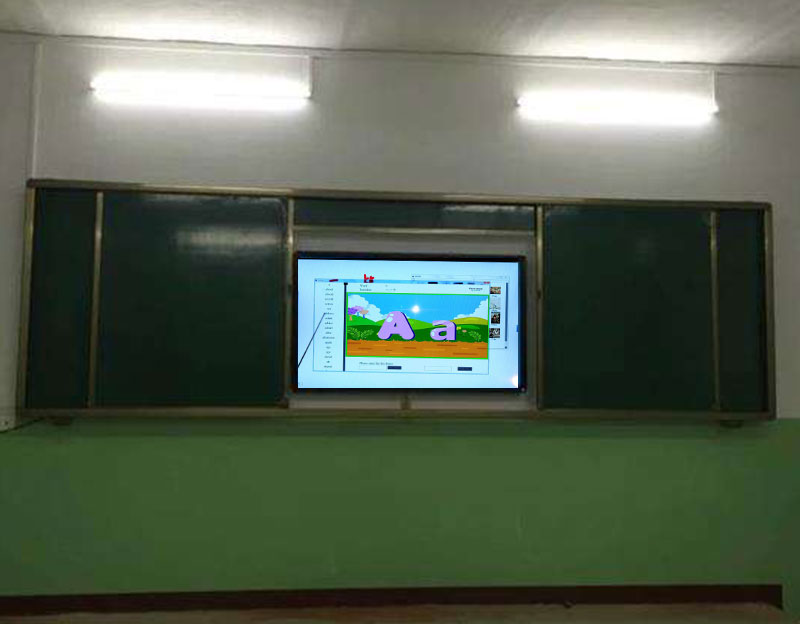 六盤水學(xué)校壁掛觸摸一體機(jī)教育行業(yè)解決方案